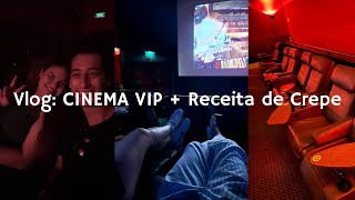 VLOG CINEMA KINOPLEX PLATINUM  RECEITA DE CREPE [upl. by Nana]