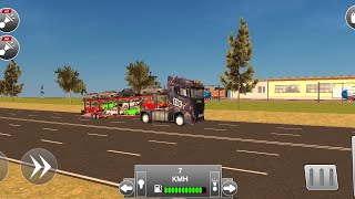 Loading Car in Tanker Transport Driving 3D Android Game [upl. by Ahsema]