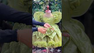 Tinker bell frock💕kiddress tinkerbell tinkerbelle babydress bollywood fashion babyfrock [upl. by Mikaela]