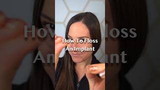 How To Floss A Dental Implant [upl. by Ausoj363]