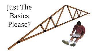 Simple Explanation About Roof Truss Design Parts And Assembly [upl. by Nnylyrehc428]