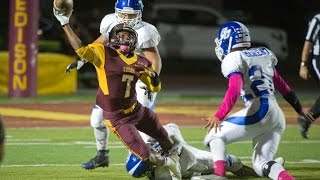 Bear Creek football wins highscoring epic over Edison [upl. by Tilla]