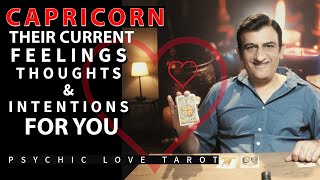 CAPRICORN  CURRENT FEELINGS FOR YOU  TAROT CARD READING  PSYCHIC LOVE TAROT [upl. by Samantha]