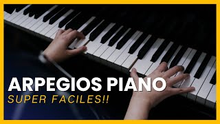 Arpegios Para Piano  Como Tocar El Piano Para Principiantes [upl. by Eelarac531]