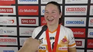 Unihockey Supercup 2018 Frauen Interviews [upl. by Rehpotsyrk158]