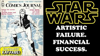 Comic Journal 37 December 1977 quotStar Wars is a Creative Flop and a Financial Successquot [upl. by Ellenehs711]