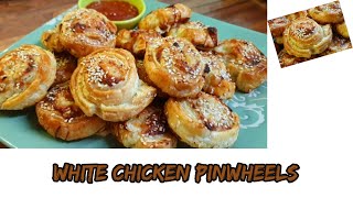 Puff Pastry Pinwheel Recipe \ Chicken puff pastry pinwheel recipe \ Chicken pinwheels [upl. by Wendin616]