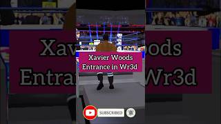 Xavier Woods Entrance in Wr3d shorts wwe gaming trending viral wwe2k24 BaazigarGameingx77 [upl. by Seidule453]