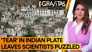 Gravitas Scientists say Indian tectonic plate is breaking into two [upl. by Nitsirc]