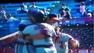 Mike Witt California Angels Last Out Perfect Game Against Texas Rangers [upl. by Ayiram]