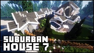 Minecraft  Suburban House 7 [upl. by Cooley]