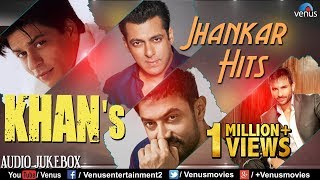 KHANS  Jhankar Hits  90s Romantic Love Songs  Jhankar Beats Songs  JUKEBOX  Hindi Love Songs [upl. by Dorolisa]