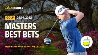 2022 Masters Preview Predictions amp Expert Picks with former golfer Jay Delsing [upl. by Meela843]