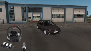 Harita Keşfederken Hızdan Patlıyoruz😂 Sonu Kazalı İçerik  Peugeot 106 Gtı ets2 gameplay müzik [upl. by Llorrad]