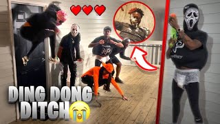 EXTREME DING DONG DITCH COLLEGE EDITION GONE WRONG [upl. by Tommy]