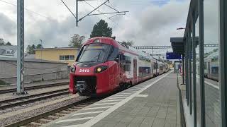 Departure of the new CFL 2410 Coradia with the regional train from Kleinbettingen to Luxembourg [upl. by Oelgnaed]