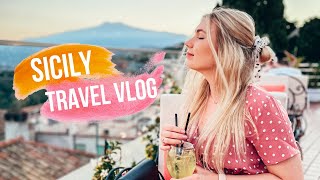 The most beautiful place in Sicily 🍋  Travel vlog Taormina  Isola Bella  Etna  Italy [upl. by Hannibal]