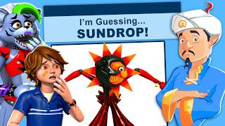 Guess The SUN and MOON SHOW Character with AKINATOR [upl. by Chester290]