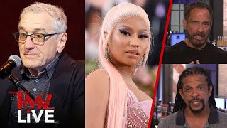 Robert De Niro Clashes With Trump Supporters Nicki Minaj Arrested  TMZ Live Full Ep  52824 [upl. by Spector]