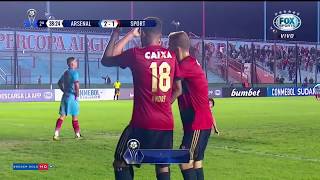 Arsenal de Sarandí 2 x 1 Sport Recife  Copa Sulamericana 2017 HD [upl. by Kaylyn]