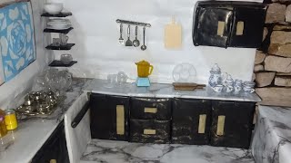 🔴Minitasteture kitchen is live on YouTube miniature kitchen set installationRementASMR [upl. by Yrotciv772]