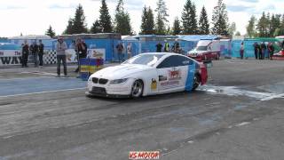 VS Motor BMW M5 V10 Twin Turbo  693sec327kmh  14 mile [upl. by Resneps]