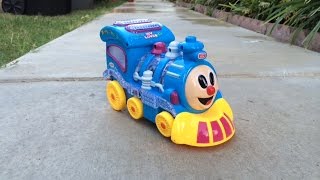 Thomas and Friends Toy Train and a Cool Happy Time Choo Choo Train [upl. by Corvin]