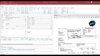 Sage 100 Rechnungsprüfung 20 mit OCRTexterkennung [upl. by Novia]