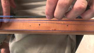 How To Make a Bow String  Continuous Loop Part 2 [upl. by Airpac406]