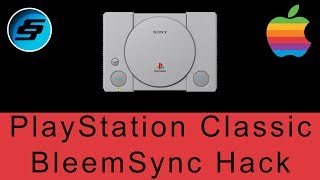 PlayStation Classic BleemSync 03x Hack ADD MORE GAMES  Mac OS X Setup [upl. by Beutner]