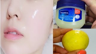 I Tried The Vaseline and Lemon Face Treatment [upl. by Tobiah]