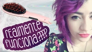 Cepillo alisador ¿FUNCIONA Cabello corto y grueso DRESSLINK ♡ NYA RAWR [upl. by Yeliab22]