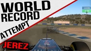 F1 2013  World Record Attempt  Jerez [upl. by Tiat]