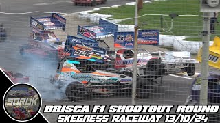 BriSCA F1 Stock Cars  Shootout Stage 2 Round 3 Skegness  131024 [upl. by Desmond]