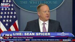 FULL Sean Spicers FIRST White House Press Briefing  FNN [upl. by Eleanor]