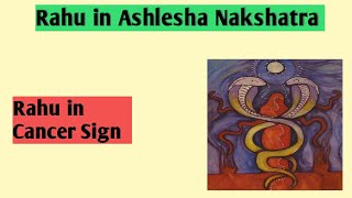 Rahu in Ashlesha Nakshatra Result Analysis in Astrology [upl. by Akimal580]