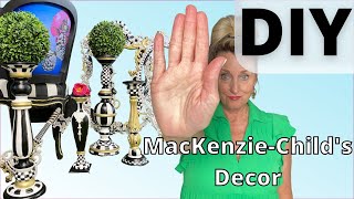 DIY MacKenzieChilds Decor  Traceys Fancy [upl. by Adnaerb502]