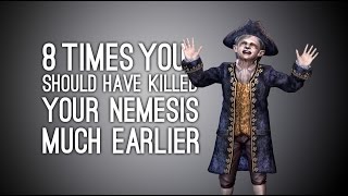 8 Times You Should Have Killed Your Nemesis Much Earlier Saved Hassle [upl. by Kono468]