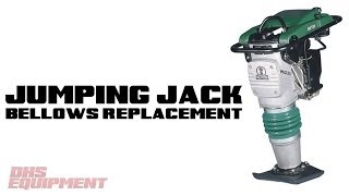 Wacker Jumping Jack Bellows Replacement  DHS Equipment [upl. by Attalanta]