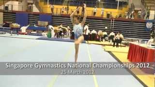 Singapore Gymnastics National Championships 2012 [upl. by Nakada756]