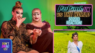 RuPauls Drag Race UK vs THE WORLD S2E03 REACTION  DONT DRAG US [upl. by Acemat]