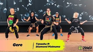 Gere  Tanasha X Diamond Platnumz  Zumba  Dance Fitness  African [upl. by Samuella]