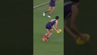 Sharpy lands two goals late 🎯 afl fremantledockers footy [upl. by Vanya]