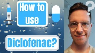 How and When to use Diclofenac Voltaren Cataflam Cambia Zorvolex [upl. by Leinehtan]