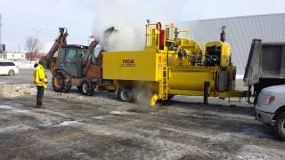 Trecan 60 PD Snow melter [upl. by Eirotal]