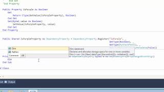 WPF Tutorial 21  Dependency Properties [upl. by Rora]