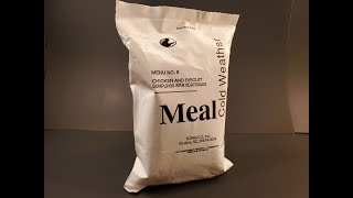 2024 US Meal Cold Weather Chicken amp Biscuit Dumplings MCW Review Ration Taste Testing Arctic MRE [upl. by Clough]