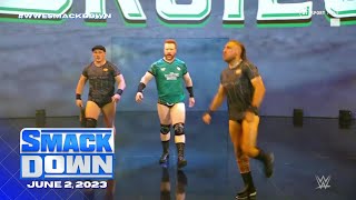 The Brawling Brutes entrance WWE SmackDown June 2 2023 [upl. by Westbrook]