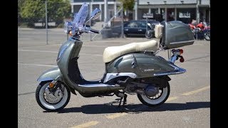 BMS 150cc Heritage Scooter for Sale [upl. by Aihseym349]