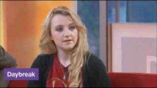 11th april 2011 Evanna Lynch and Matthew Lewis on Daybreak [upl. by Jansen869]